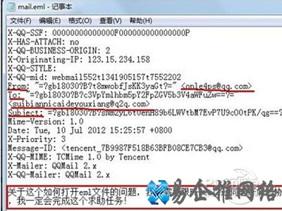 邮件正文