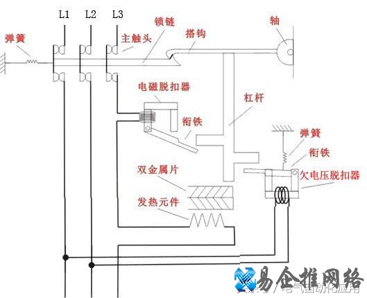 空开原理，空气开关原理【图文详解】