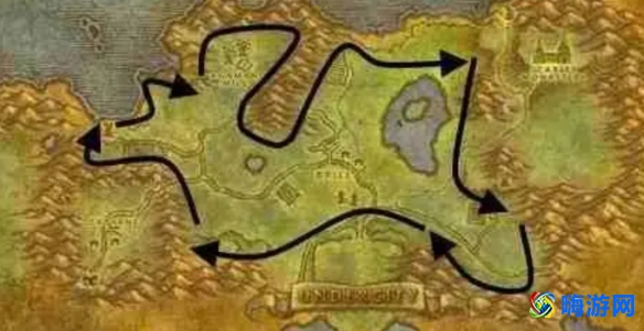 魔兽世界挖矿300-375攻略(魔兽世界挖矿路线图)