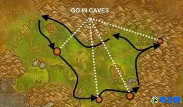 魔兽世界挖矿300-375攻略(魔兽世界挖矿路线图)