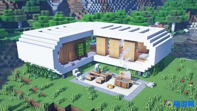 我的世界别墅建造教程(我的世界别墅设计图)