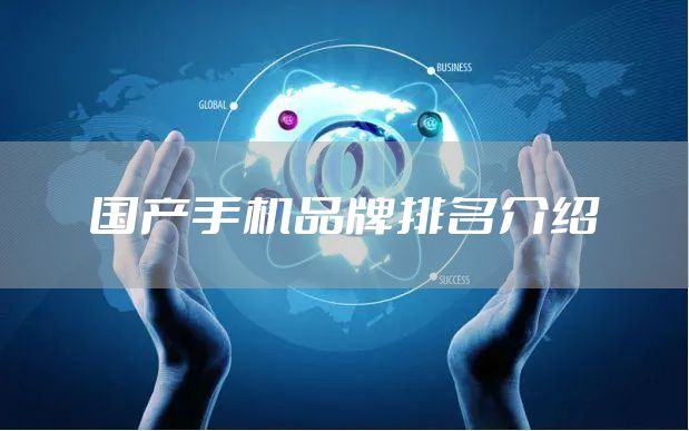 国产手机品牌排名介绍