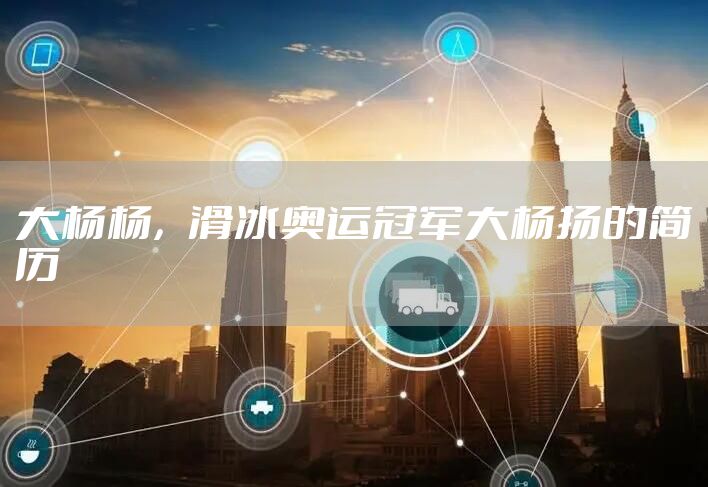 大杨杨，滑冰奥运冠军大杨扬的简历