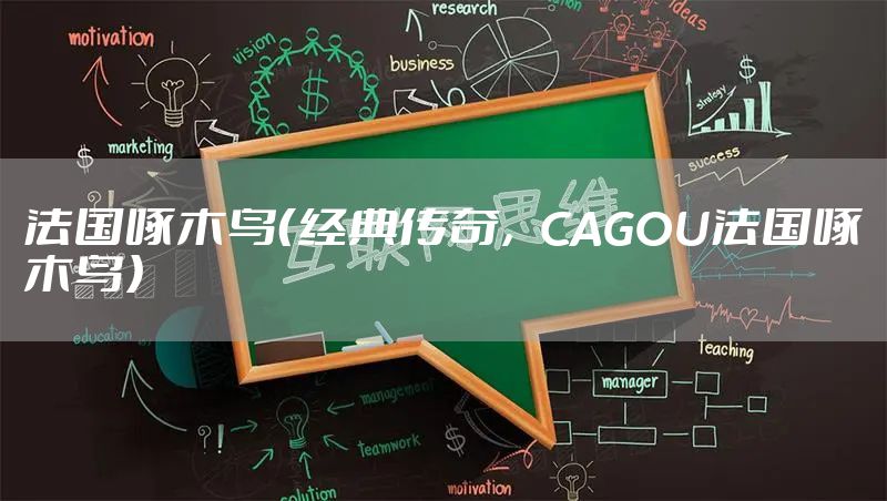 法国啄木鸟（经典传奇，CAGOU法国啄木鸟）