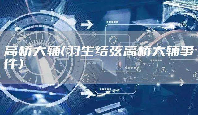 高桥大辅（羽生结弦高桥大辅事件）