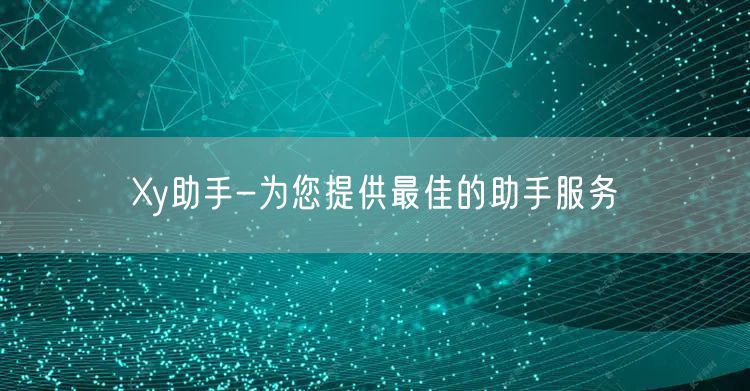 Xy助手-为您提供最佳的助手服务