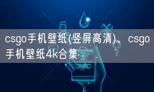 csgo手机壁纸(竖屏高清)，csgo手机壁纸4k合集