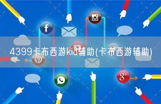 4399卡布西游kid辅助(卡布西游辅助)