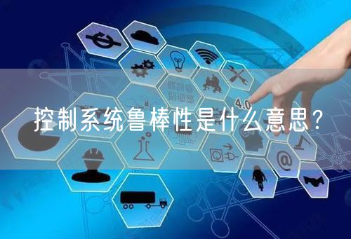 控制系统鲁棒性是什么意思？
