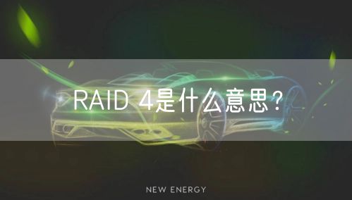 RAID 4是什么意思？