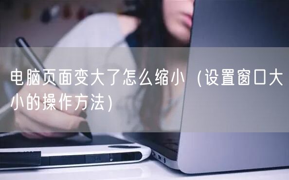 电脑页面变大了怎么缩小（设置窗口大小的操作方法）