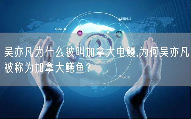 吴亦凡为什么被叫加拿大电鳗,为何吴亦凡被称为加拿大鳝鱼？