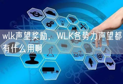 wlk声望奖励，WLK各势力声望都有什么用啊