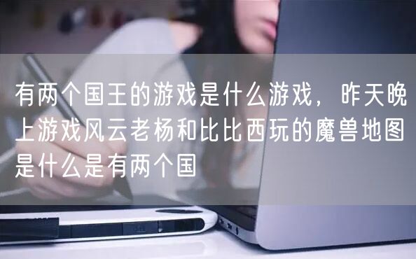 有两个国王的游戏是什么游戏，昨天晚上游戏风云老杨和比比西玩的魔兽地图是什么是有两个国