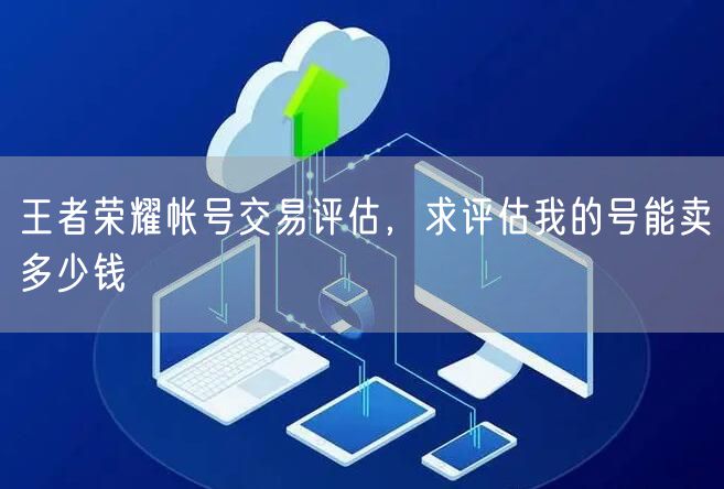 王者荣耀帐号交易评估，求评估我的号能卖多少钱