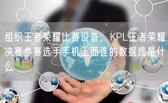 组织王者荣耀比赛设备，KPL王者荣耀决赛参赛选手手机上面连的数据线是什么