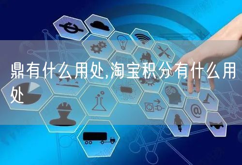鼎有什么用处,淘宝积分有什么用处