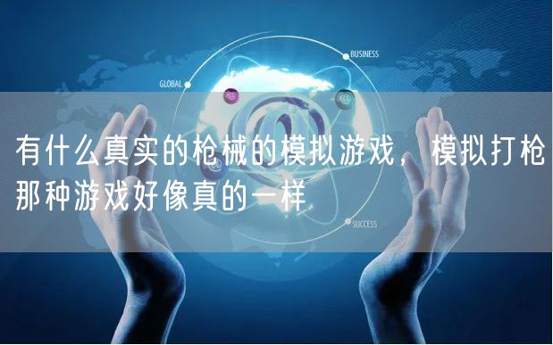 有什么真实的枪械的模拟游戏，模拟打枪那种游戏好像真的一样