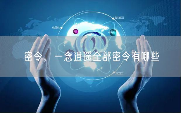 密令，一念逍遥全部密令有哪些