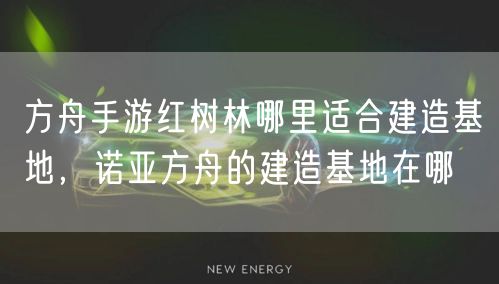 方舟手游红树林哪里适合建造基地，诺亚方舟的建造基地在哪
