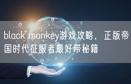 black monkey游戏攻略，正版帝国时代征服者最好带秘籍
