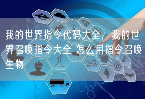 我的世界指令代码大全，我的世界召唤指令大全 怎么用指令召唤生物