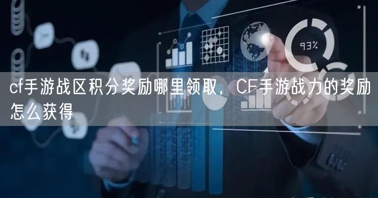 cf手游战区积分奖励哪里领取，CF手游战力的奖励怎么获得