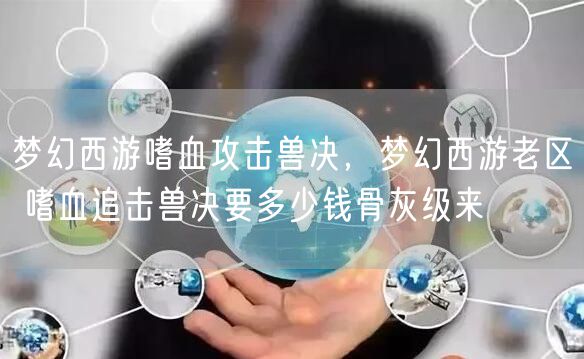 梦幻西游嗜血攻击兽决，梦幻西游老区 嗜血追击兽决要多少钱骨灰级来