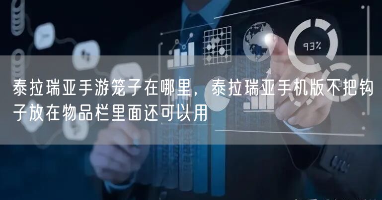 泰拉瑞亚手游笼子在哪里，泰拉瑞亚手机版不把钩子放在物品栏里面还可以用