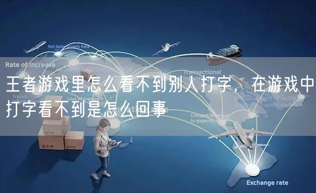 王者游戏里怎么看不到别人打字，在游戏中打字看不到是怎么回事