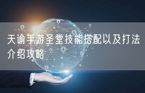 天谕手游圣堂技能搭配以及打法介绍攻略