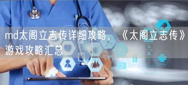 md太阁立志传详细攻略，《太阁立志传》游戏攻略汇总