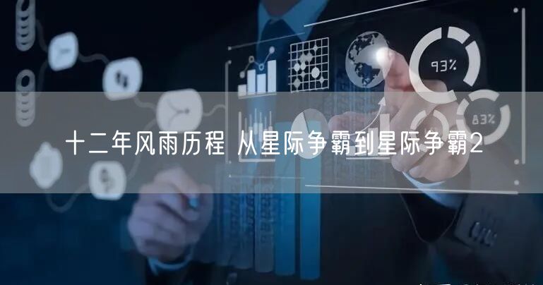 十二年风雨历程 从星际争霸到星际争霸2