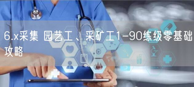 6.x采集 园艺工、采矿工1-90练级零基础攻略