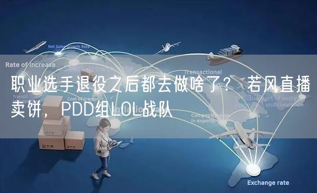 职业选手退役之后都去做啥了？ 若风直播卖饼，PDD组LOL战队