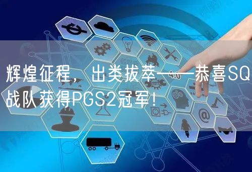 辉煌征程，出类拔萃——恭喜SQ战队获得PGS2冠军！