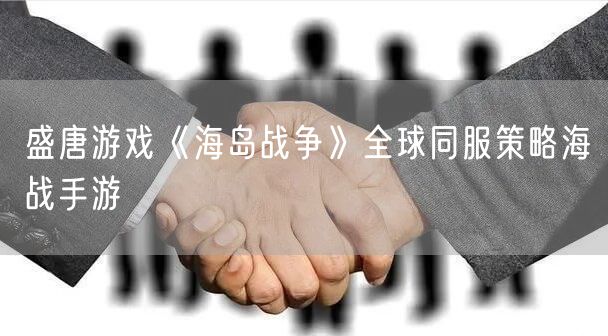 盛唐游戏《海岛战争》全球同服策略海战手游