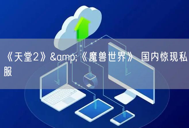 《天堂2》&《魔兽世界》 国内惊现私服
