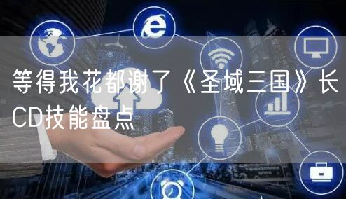 等得我花都谢了《圣域三国》长CD技能盘点