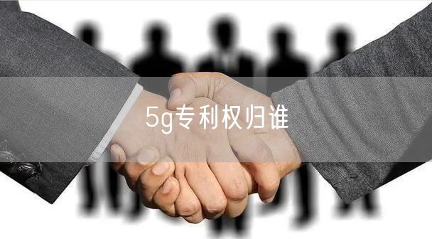 5g专利权归谁
