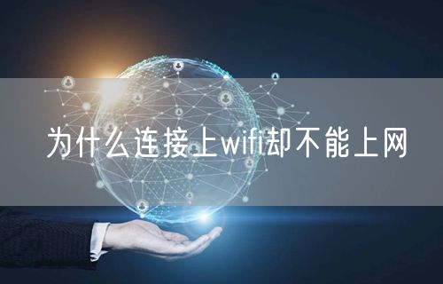 为什么连接上wifi却不能上网