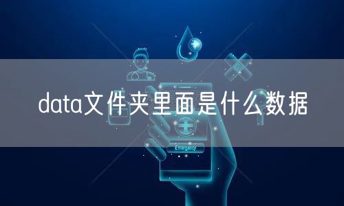 data文件夹里面是什么数据
