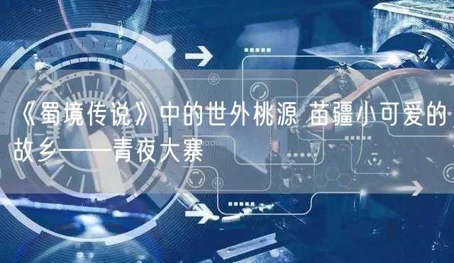 《蜀境传说》中的世外桃源 苗疆小可爱的故乡——青夜大寨