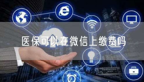 医保可以在微信上缴费吗