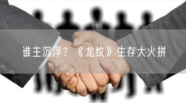 谁主沉浮？《龙纹》生存大火拼