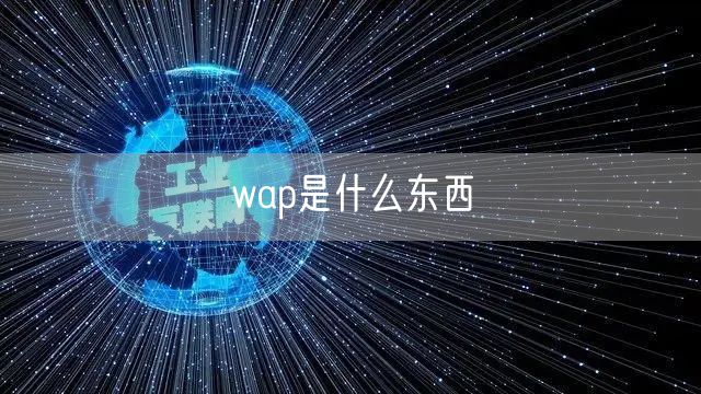 wap是什么东西