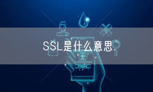 SSL是什么意思