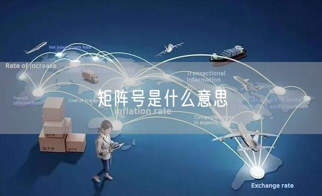矩阵号是什么意思