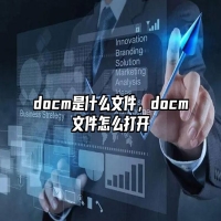 docm是什么文件，docm文件怎么打开